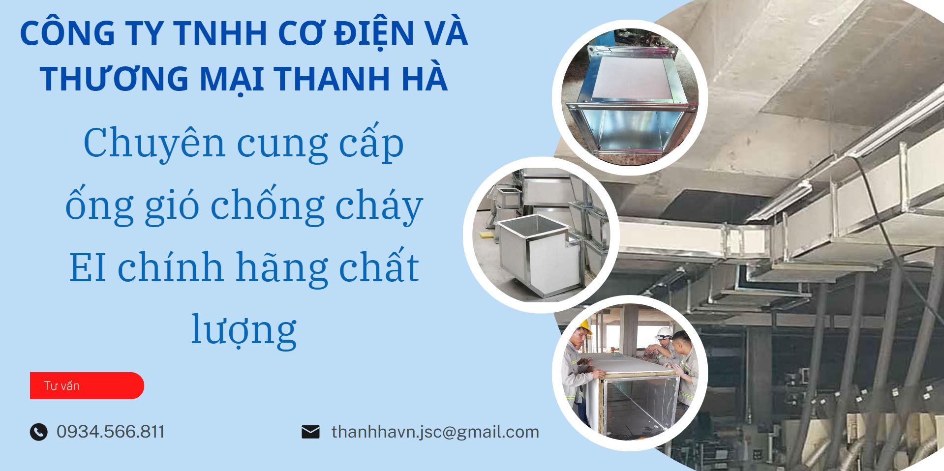 Ống Gió Chống Cháy EI